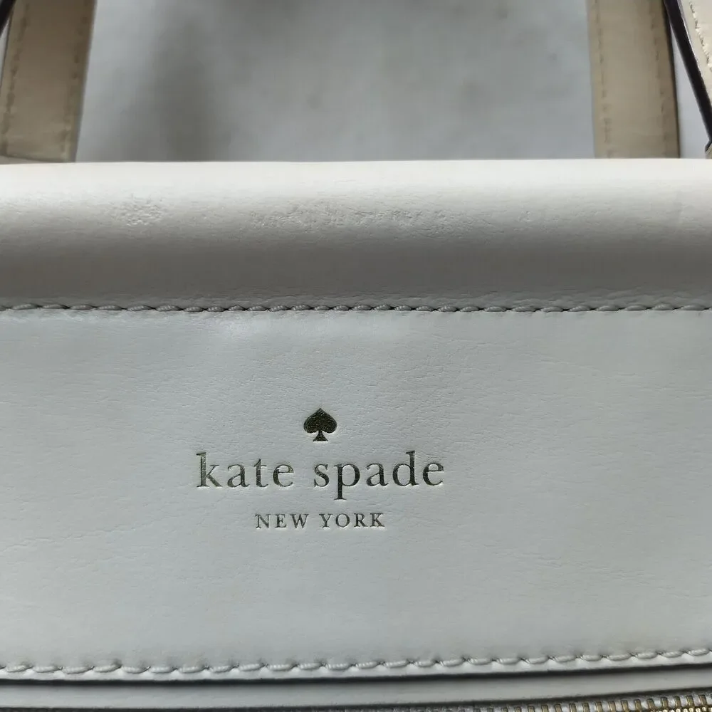 Kate Spade Royal Place Off-white Cream Double Handle Satchel Bag